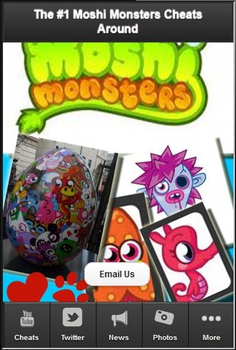 Moshi Monsters Game Cheats截图2