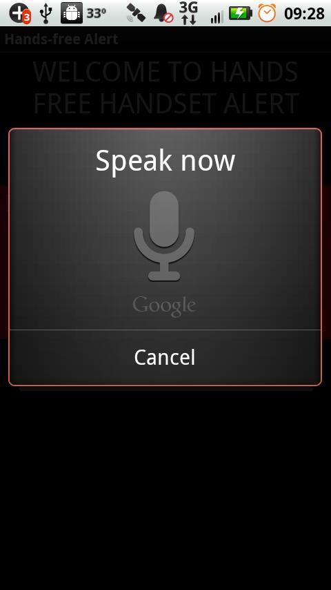 Hands-free Alert截图3