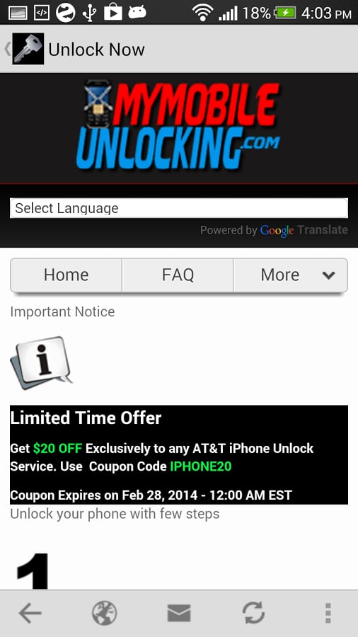 IMEI unlocker截图4