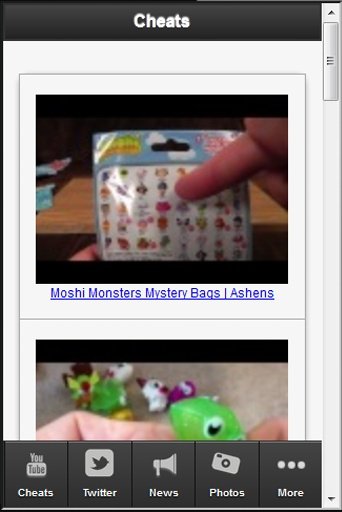 Moshi Monsters Game Cheats截图3