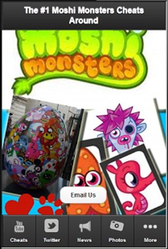 Moshi Monsters Game Cheats截图1