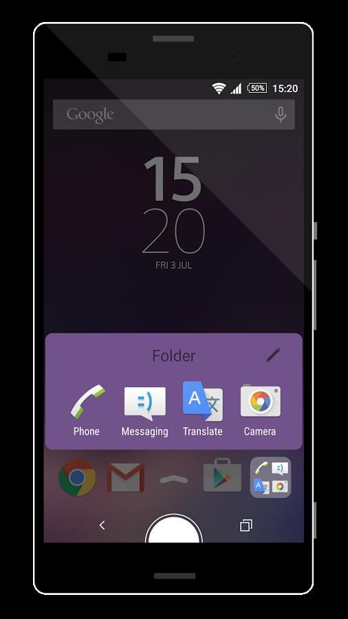 Theme Inverse Purple截图1