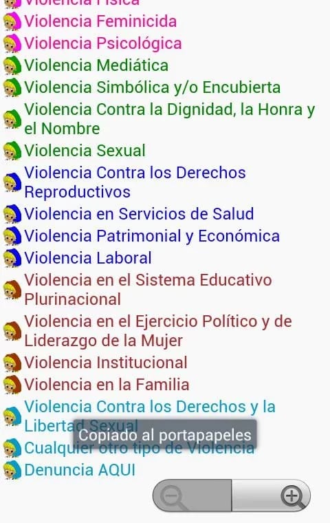 Mujeres Sin Violencia截图2