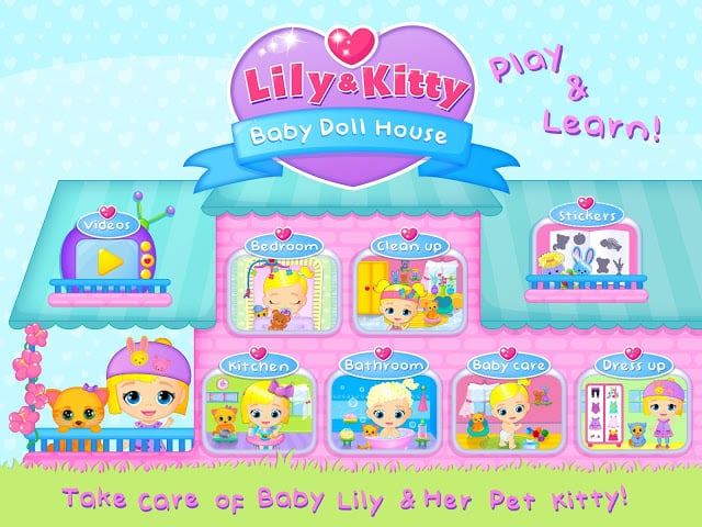 Lily &amp; Kitty Baby Doll House截图1