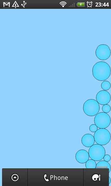 Bubbles Gravity Livewallpaper截图1