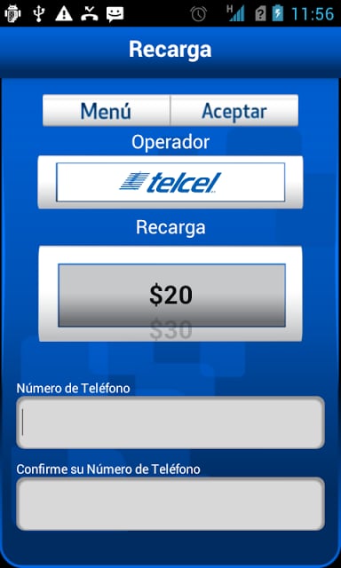 Compra Tiempo Aire Electronico截图3