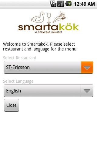 Smartak&ouml;k Lunch Menu截图2