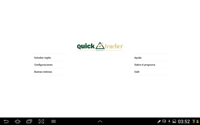 QuickTeacher Ingl&eacute;s截图1