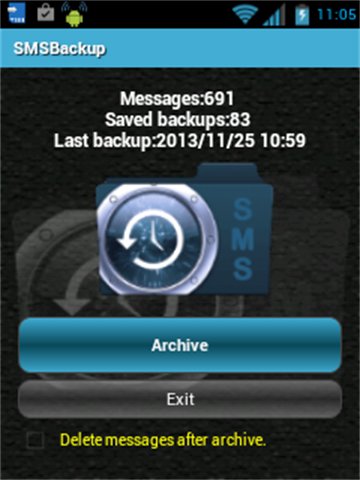 SMS Backup Lite截图8