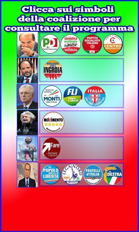 Elezioni Politiche 2013截图2
