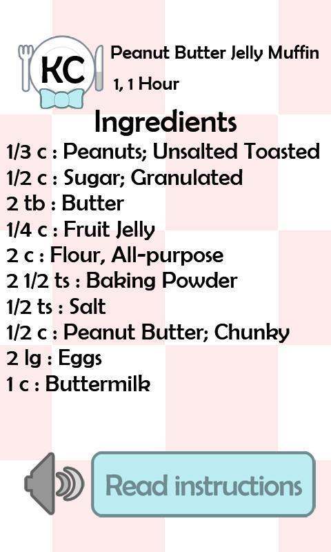 KC Peanut Butter Jelly Muffin截图2