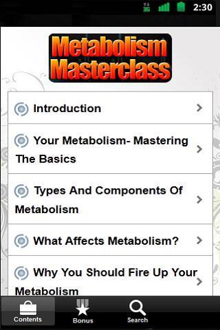 Metabolism Masterclass截图2