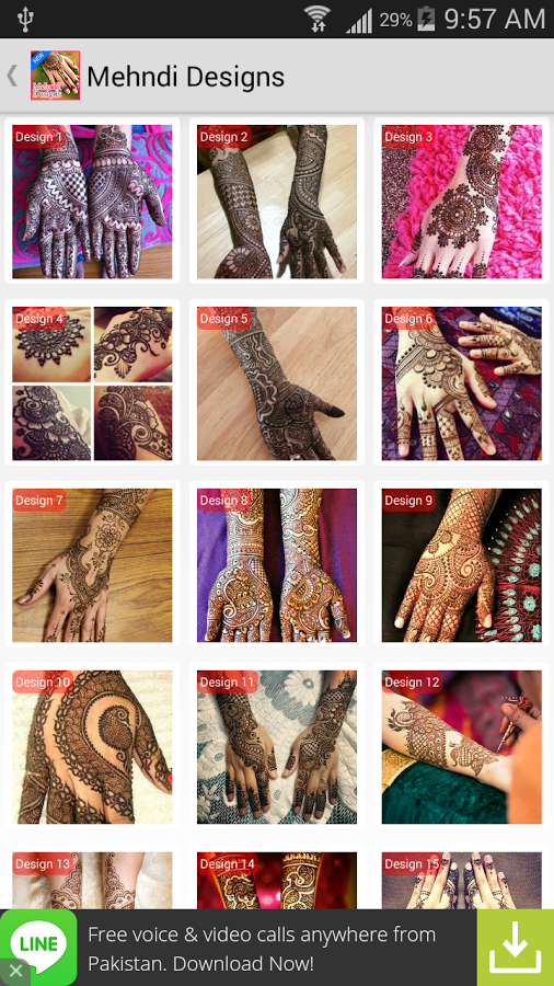 Mehndi Designs截图1