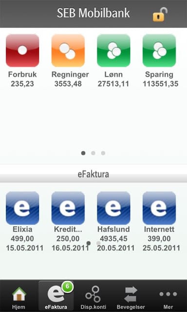 SEB Mobilbank Norge截图1