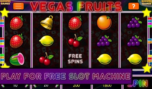 Vegas Fruits Free Slot Machine截图2