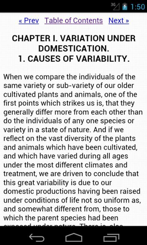 The Origin of Species by means of Natural Selection截图2