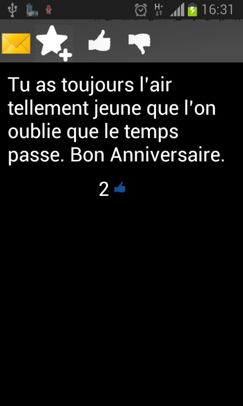 SMS Anniversaire截图5