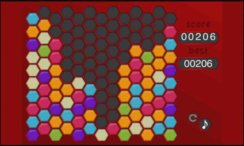 Hexa Same Game: Color Match截图1