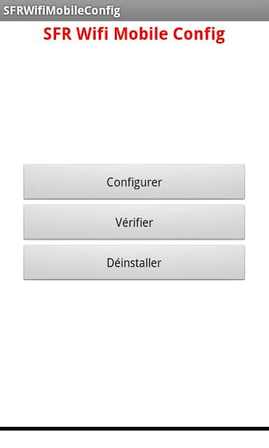 SFR Wifi Mobile Config截图1