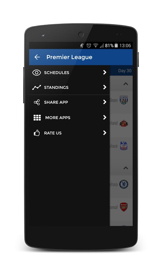 Scores Premier League截图6