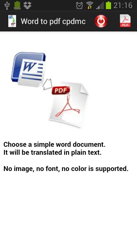 word to pdf converter截图3