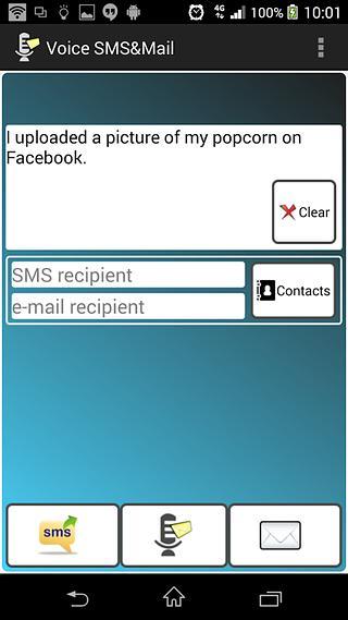 Voice SMS&Mail截图3