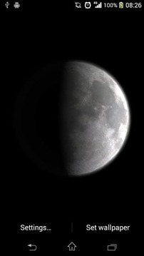 Moon Live Wallpaper截图