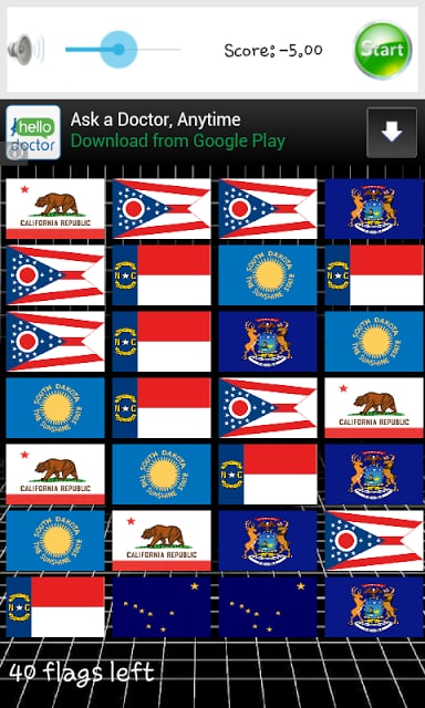 USA 50 States Flags截图1