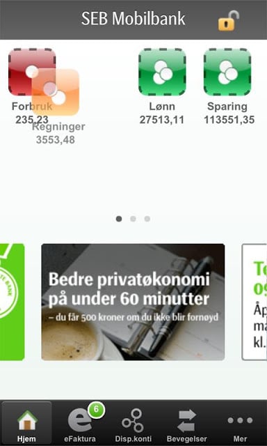 SEB Mobilbank Norge截图4