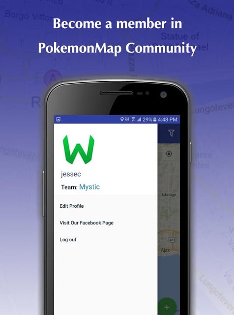 Map for Pokemon Go: PokeMap截图5