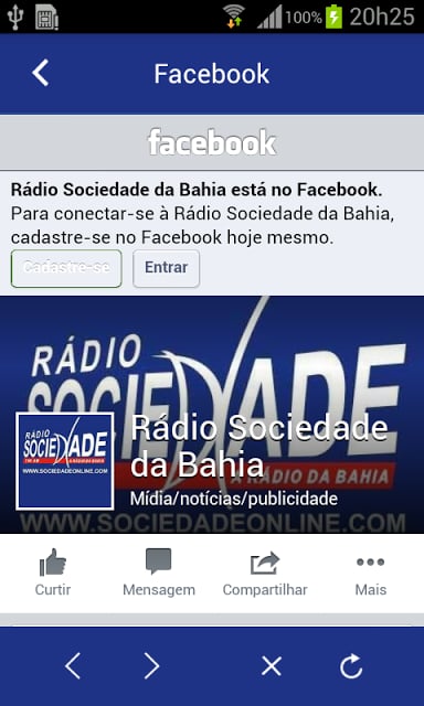 R&aacute;dio Sociedade 740 AM截图5