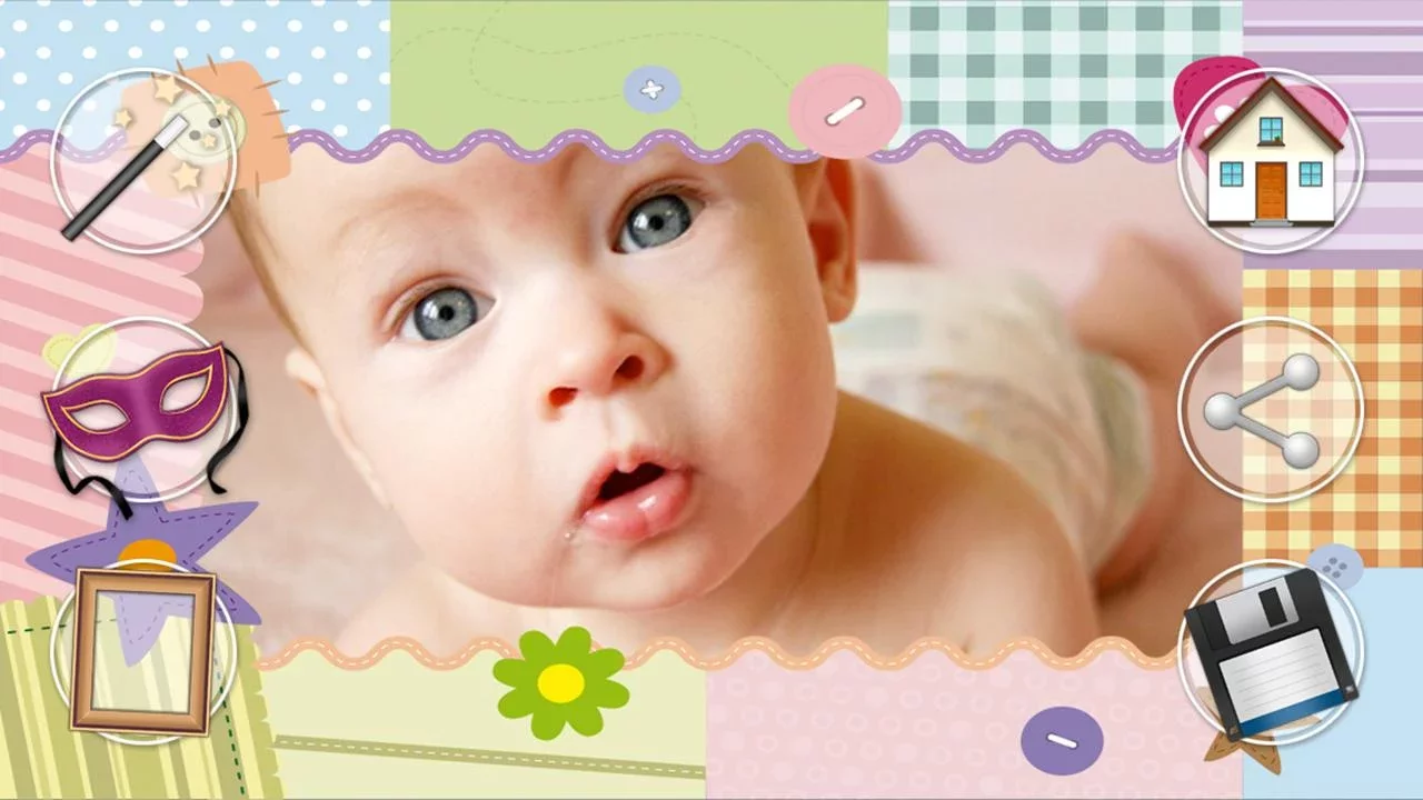 Baby photo frames截图1