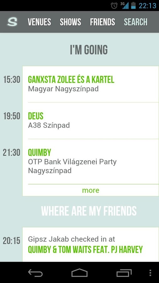 szig.it - Sziget 2013 Festival截图2