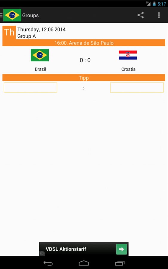 Tip Worldcup 14 Brazil截图5