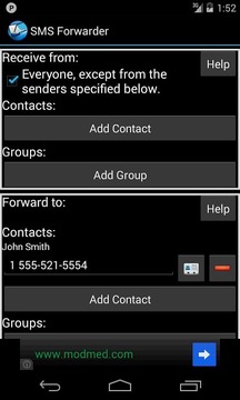 SMS Forwarder截图