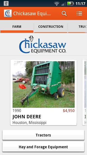 Chickasaw Equipment Company截图5