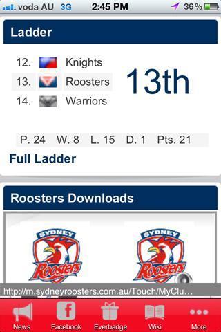 Sydney Roosters NRL Victory 2013!截图5