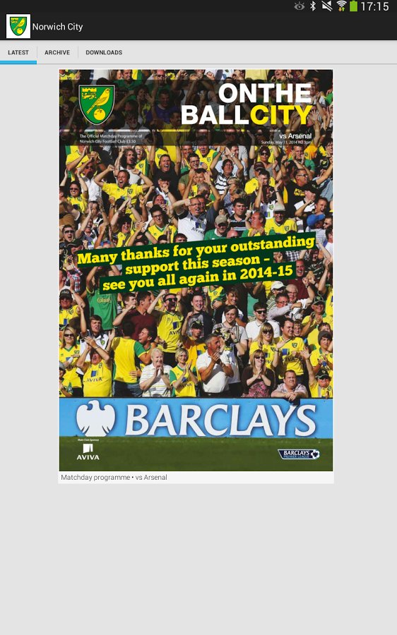 Norwich FC Matchday Prog...截图3