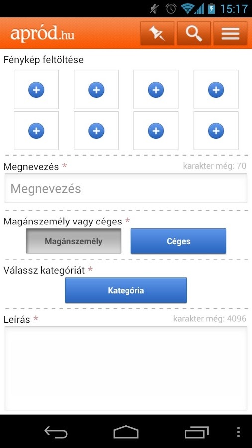 Apr&oacute;d.hu截图2