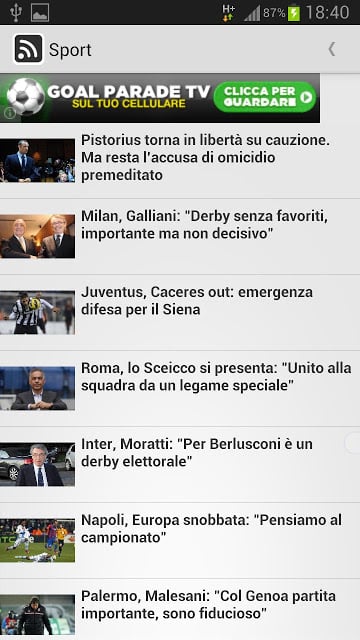 Repubblica Feed News截图2