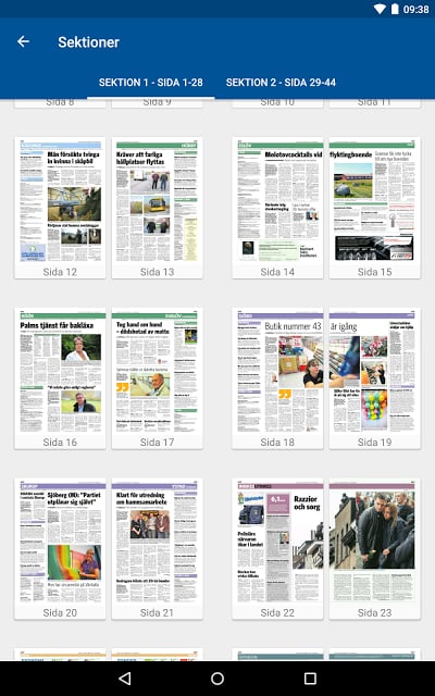 Sk&aring;nskan e-tidning截图4