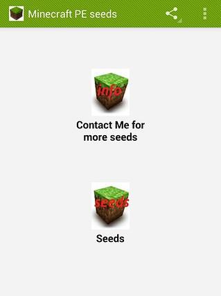 Minecraft PE seeds截图1