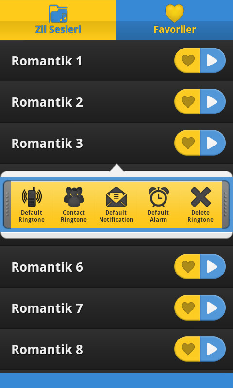 Romantik Zil Sesleri截图5