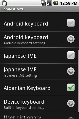 Albanian Keyboard截图2