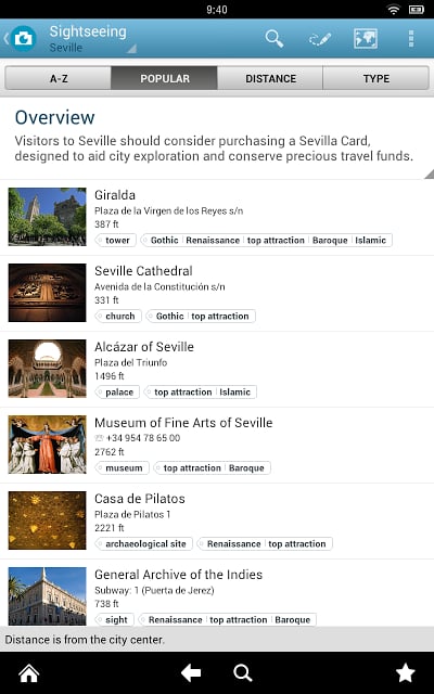 Seville Guide by Triposo截图4