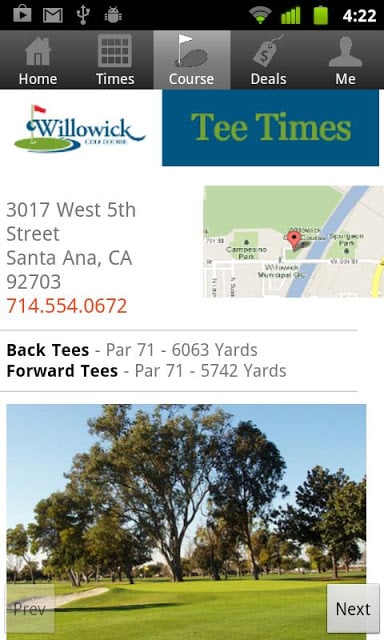 Willowick Golf Tee Time截图2