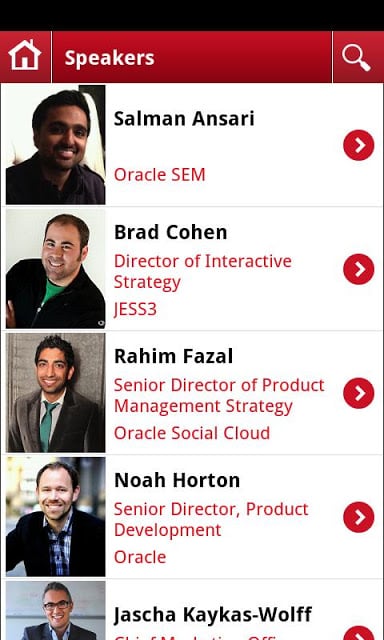 Oracle Social Summit App截图1