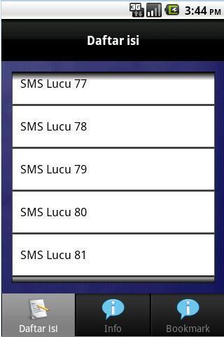 SMS Lucu截图2