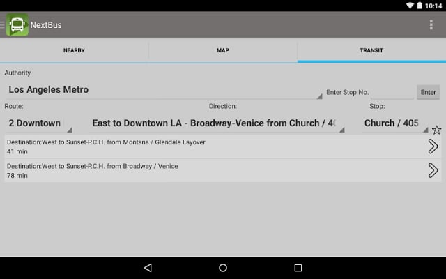 NextBus截图9
