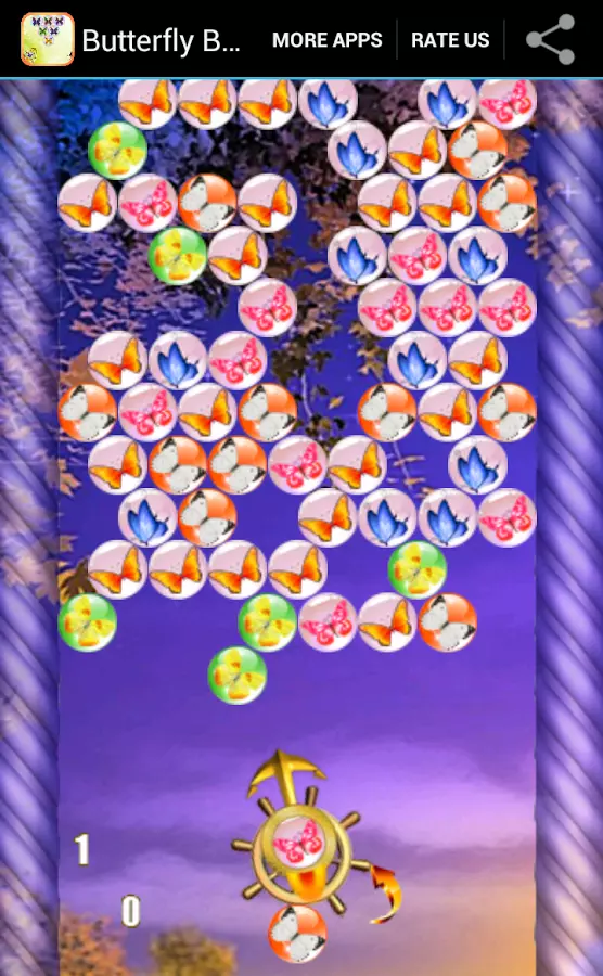 Butterfly Bubble Shooter 2014截图7